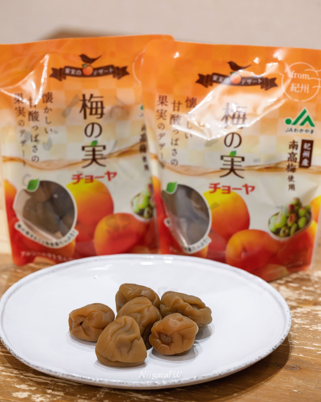 日本和歌山酒梅(CHOYA梅酒與JA紀南聯名商品)5包一組效期到10月